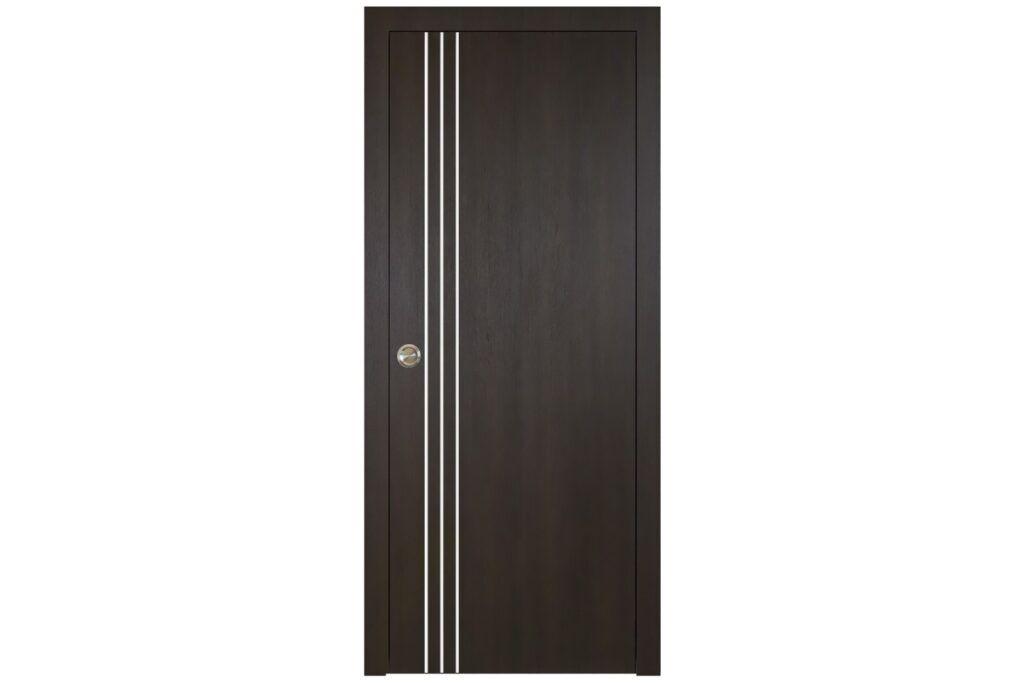 Nova Italia Flush 04 Premium Wenge Laminate Interior Door - Single Pocket