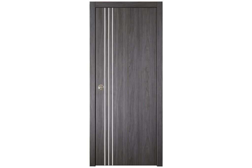 Nova Italia Flush 04 Swiss Elm Laminate Interior Door - Single Pocket