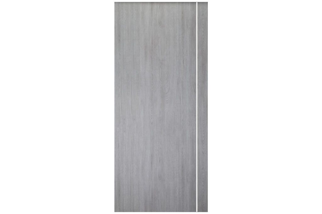Nova Italia Flush 05 Light Grey Laminate Interior Door - Slab