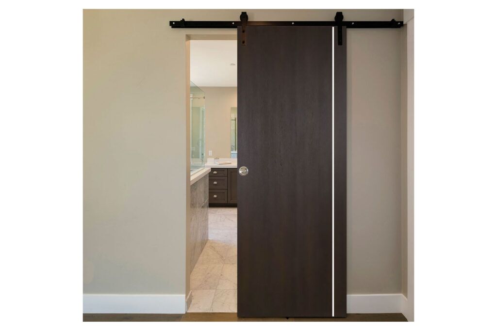 Nova Italia Flush 05 Premium Wenge Laminate Interior Door - Barn Door