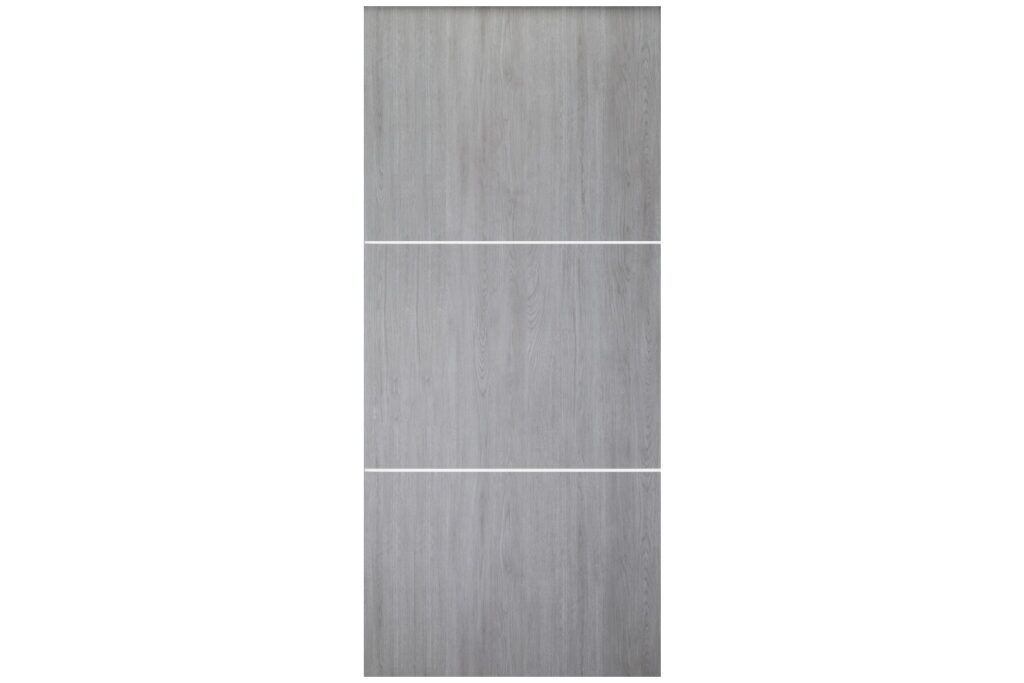 Nova Italia Flush 06 Light Grey Laminate Interior Door - Slab