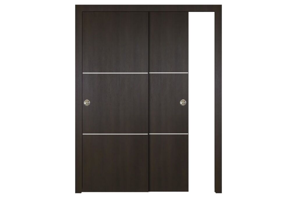 Nova Italia Flush 06 Premium Wenge Laminate Interior Door - Bypass Door