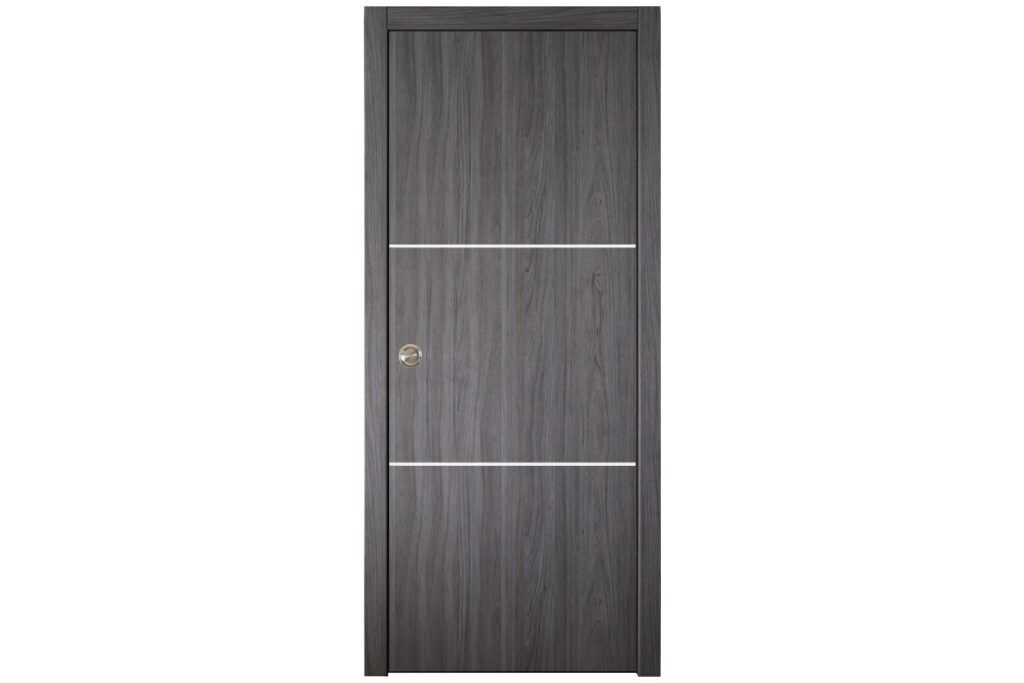 Nova Italia Flush 06 Swiss Elm Laminate Interior Door - Single Pocket