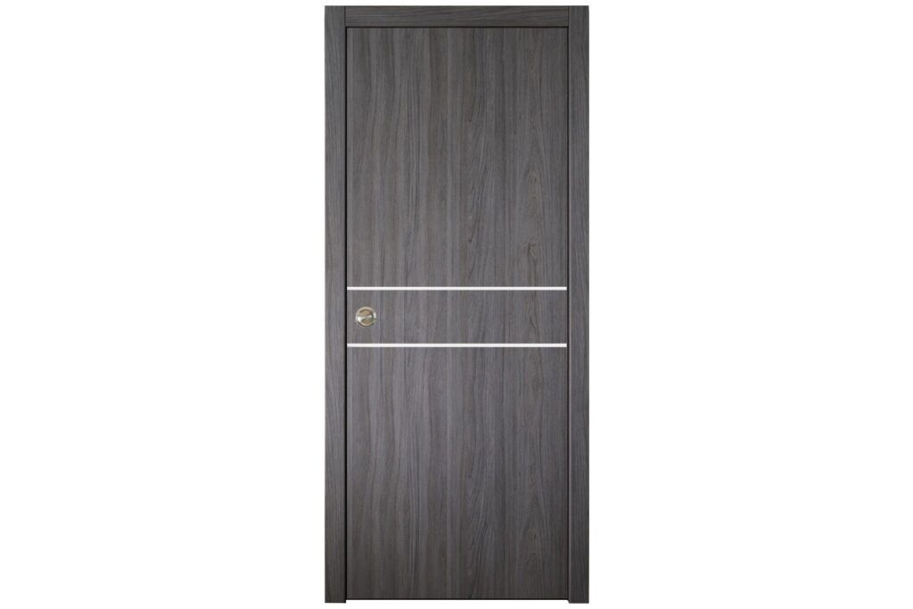 Nova Italia Flush 08 Swiss Elm Laminate Interior Door - Single Pocket