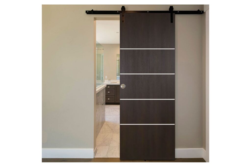 Nova Italia Flush 10 Premium Wenge Laminate Interior Door - Barn Door