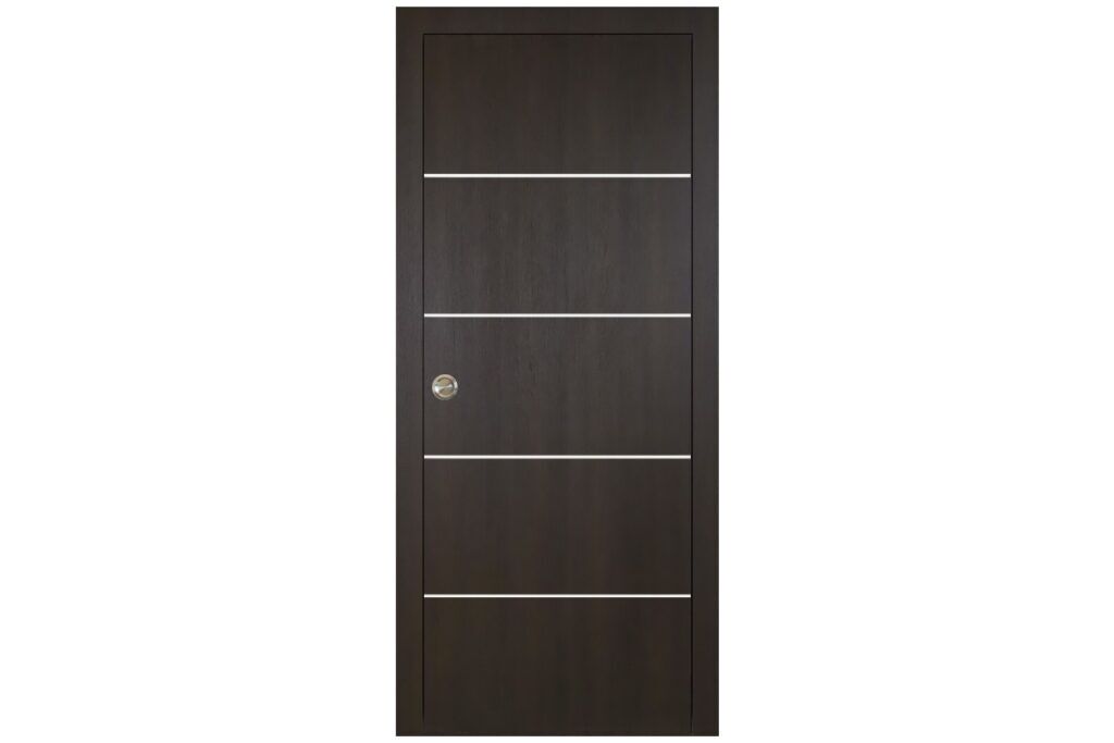 Nova Italia Flush 10 Premium Wenge Laminate Interior Door - Single Pocket