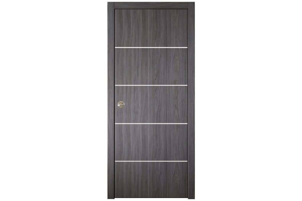 Nova Italia Flush 10 Swiss Elm Laminate Interior Door - Single Pocket