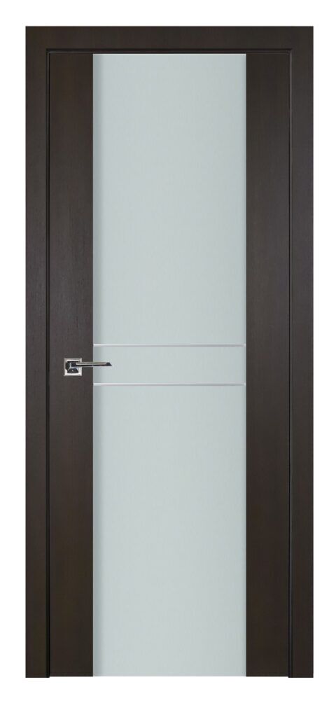 Nova Italia Vetro 2HC Premium Wenge Laminate Interior Door