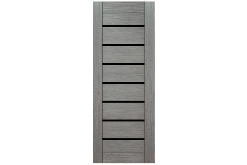 Domino 01 Wenge Modern Laminated Modern Interior Door - Slab