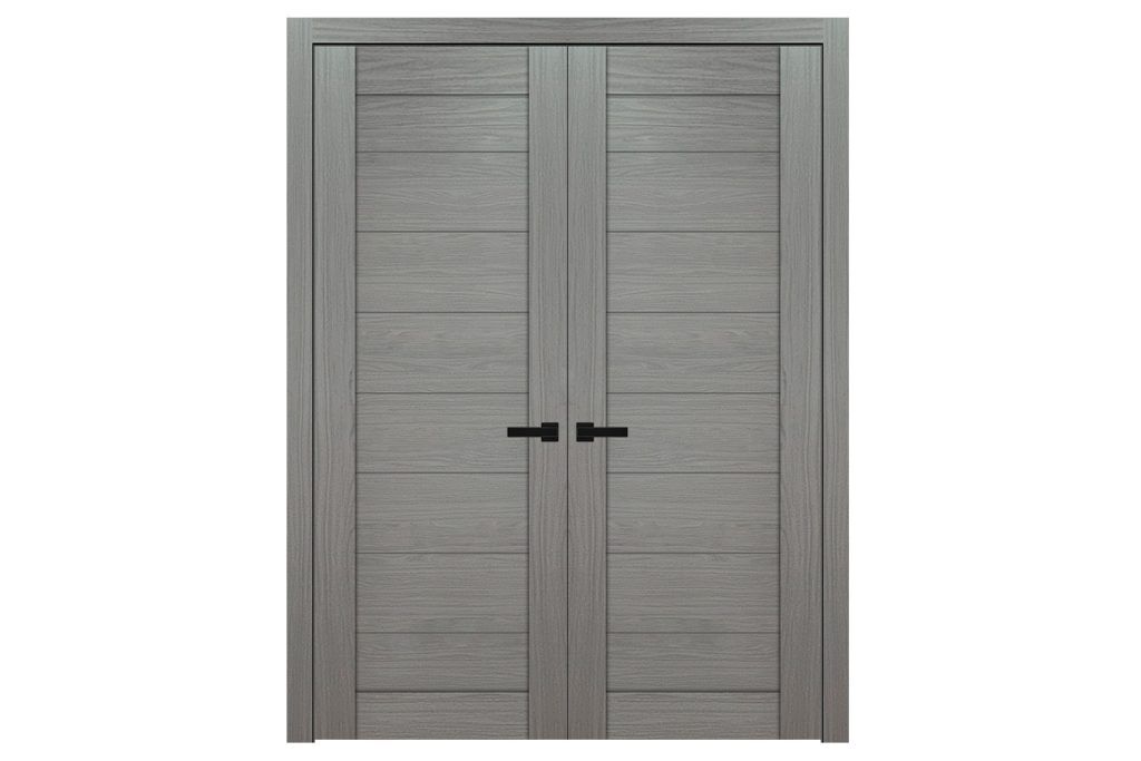 Domino 02 Wenge Modern Laminated Modern Interior Door - Double Door