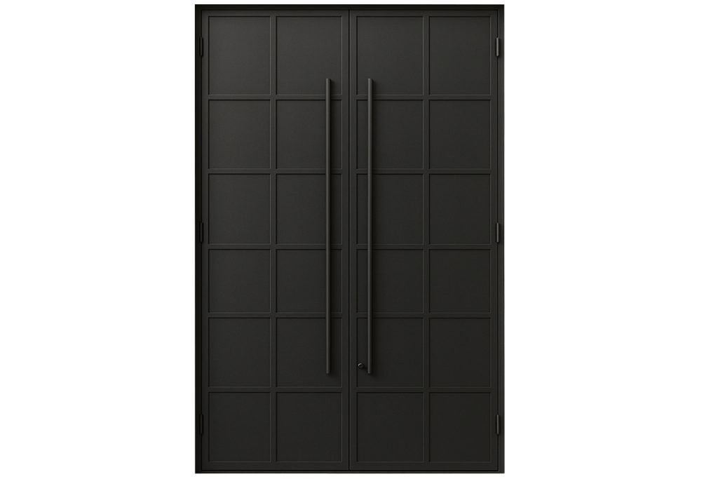 Nova Royal Series Wrought Iron Custom Exterior Door Style 061