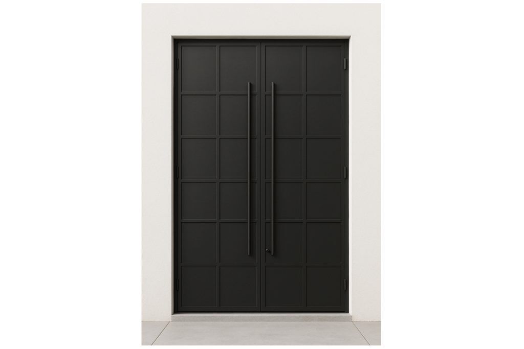 Nova Royal Series Wrought Iron Custom Exterior Door Style 061
