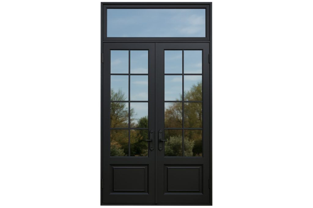 Nova Royal Series Wrought Iron Custom Exterior Door Style 063