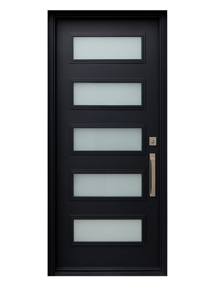 Nova Royal Series Wrought Iron Custom Exterior Door Style 064
