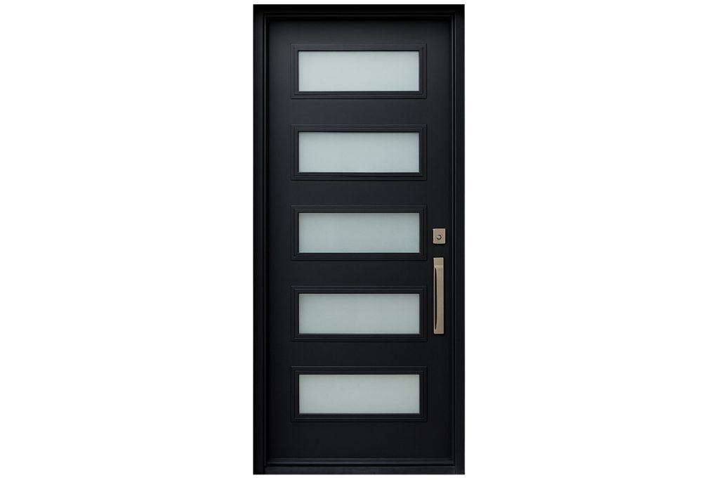 Nova Royal Series Wrought Iron Custom Exterior Door Style 064
