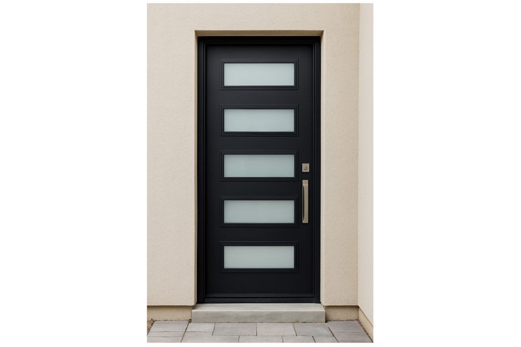 Nova Royal Series Wrought Iron Custom Exterior Door Style 064