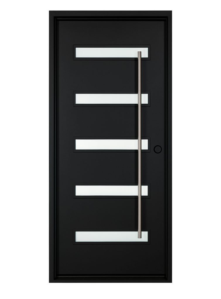 Nova Royal Series Wrought Iron Custom Exterior Door Style 067