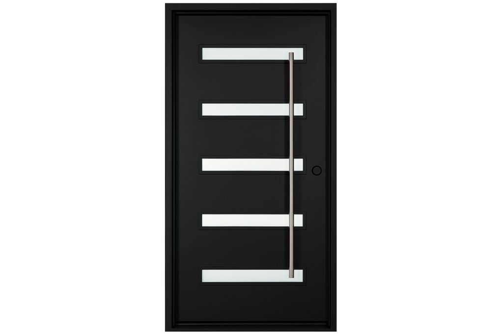 Nova Royal Series Wrought Iron Custom Exterior Door Style 067