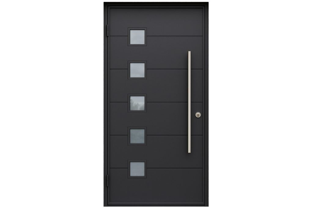 Nova Royal Series Wrought Iron Custom Exterior Door Style 074