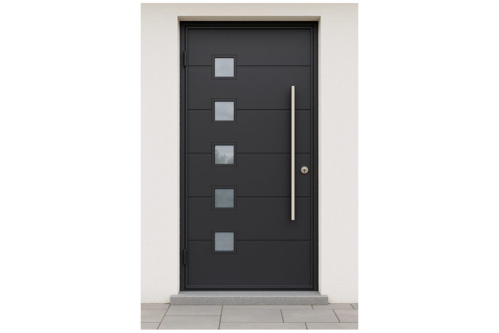 Nova Royal Series Wrought Iron Custom Exterior Door Style 074