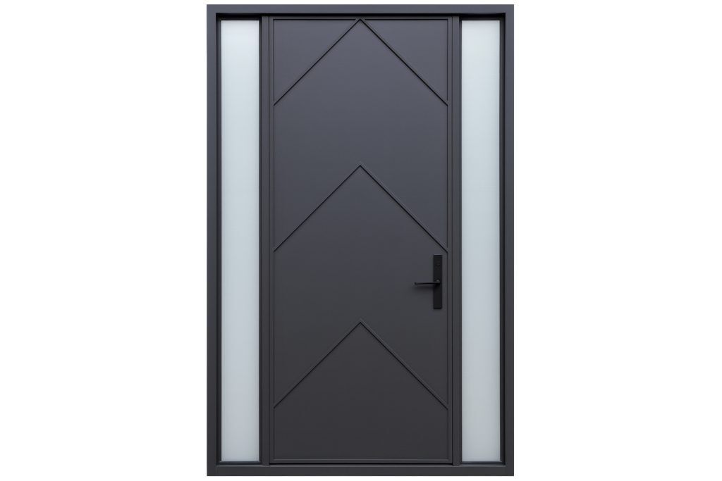 Nova Royal Series Wrought Iron Custom Exterior Door Style 078