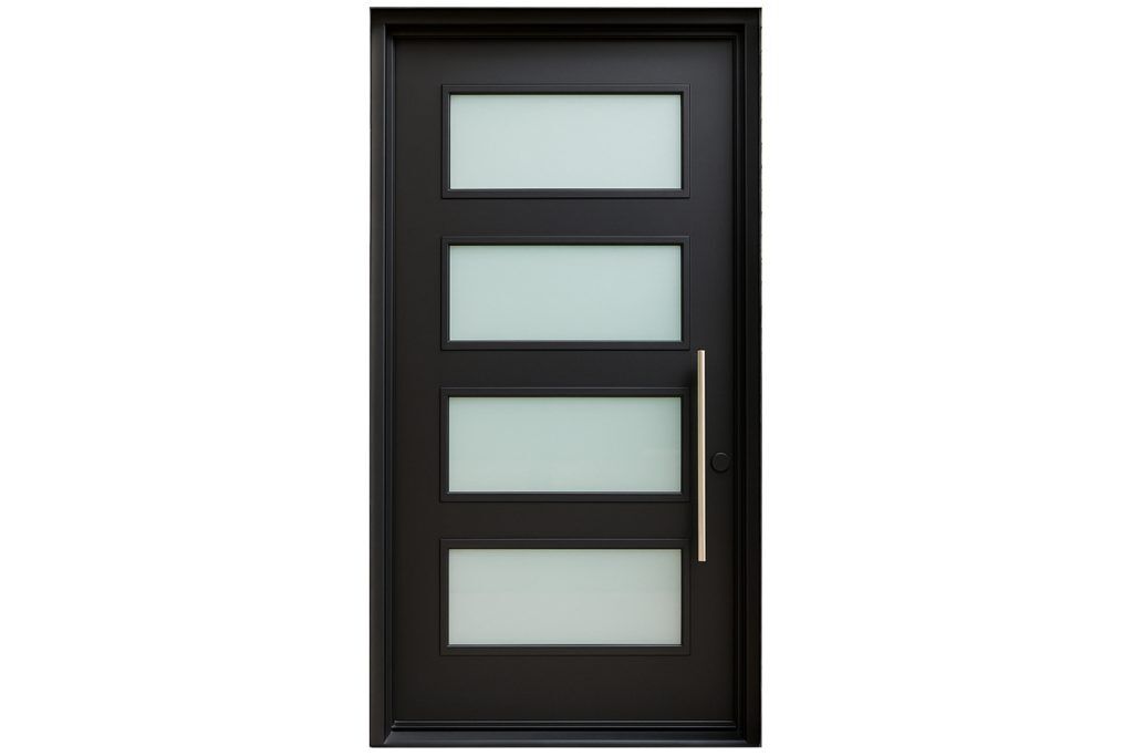 Nova Royal Series Wrought Iron Custom Exterior Door Style 109