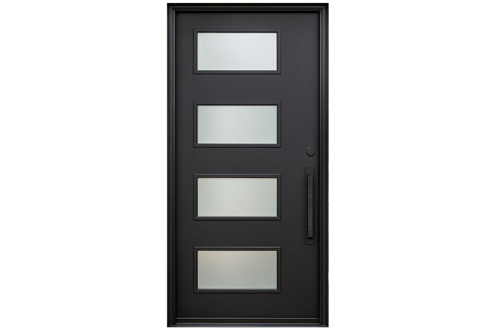 Nova Royal Series Wrought Iron Custom Exterior Door Style 110