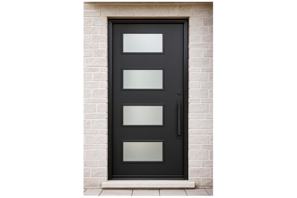 Nova Royal Series Wrought Iron Custom Exterior Door Style 110