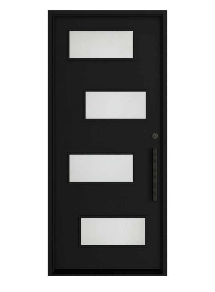 Nova Royal Series Wrought Iron Custom Exterior Door Style 120