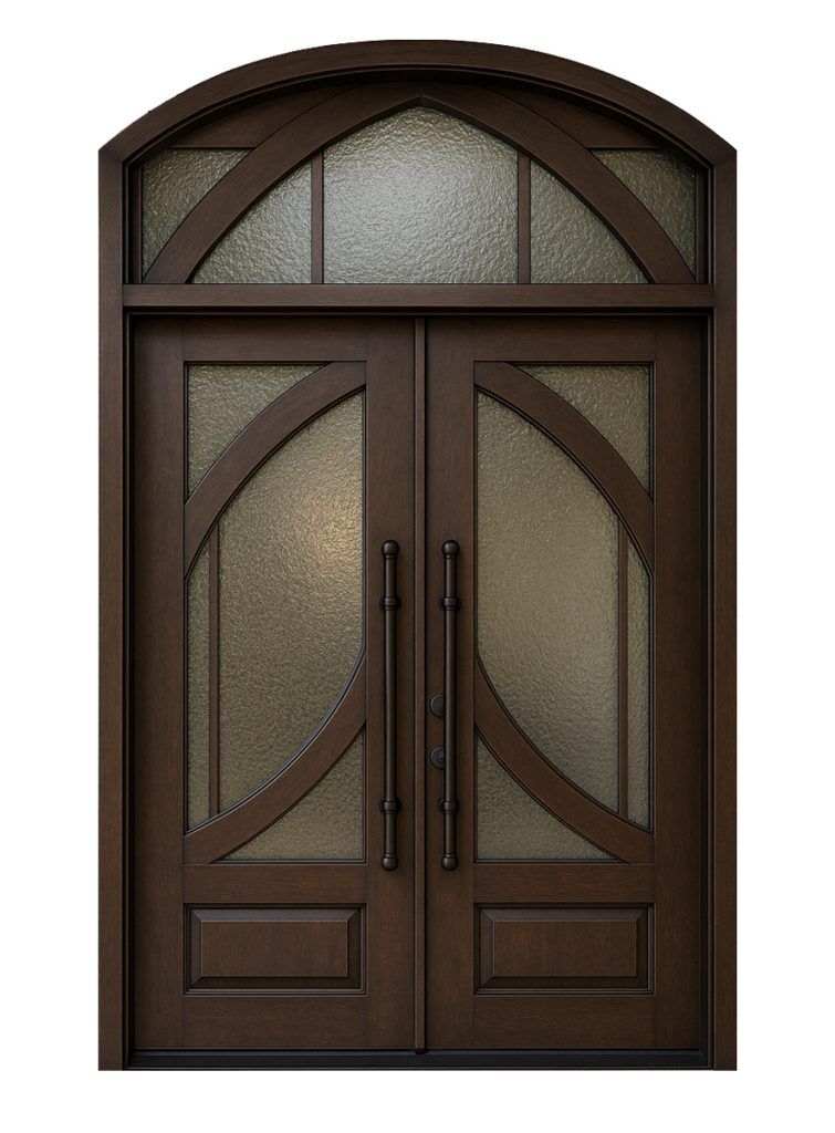 Nova Royal Series Wrought Iron Custom Exterior Door Style 125