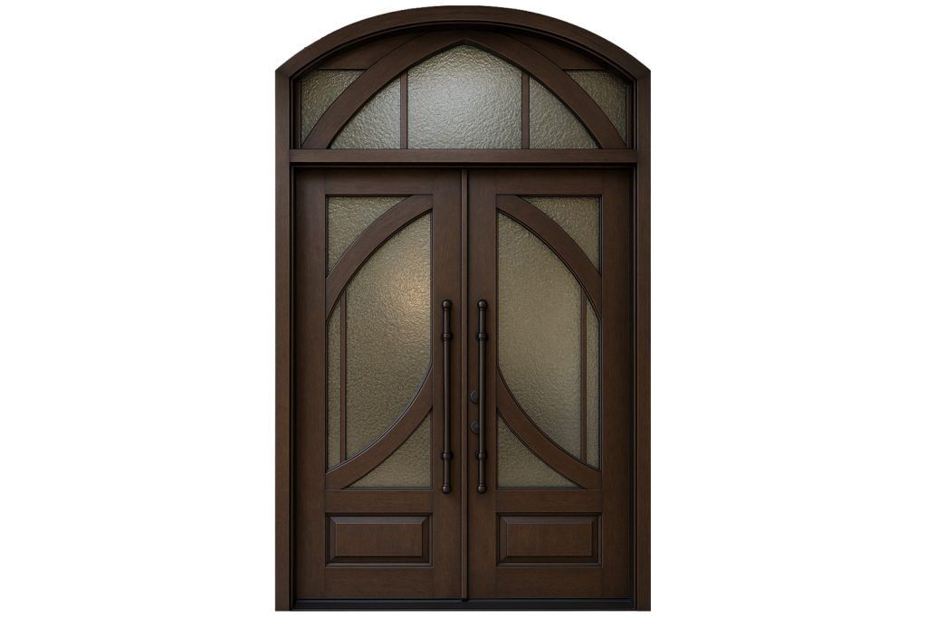 Nova Royal Series Wrought Iron Custom Exterior Door Style 125