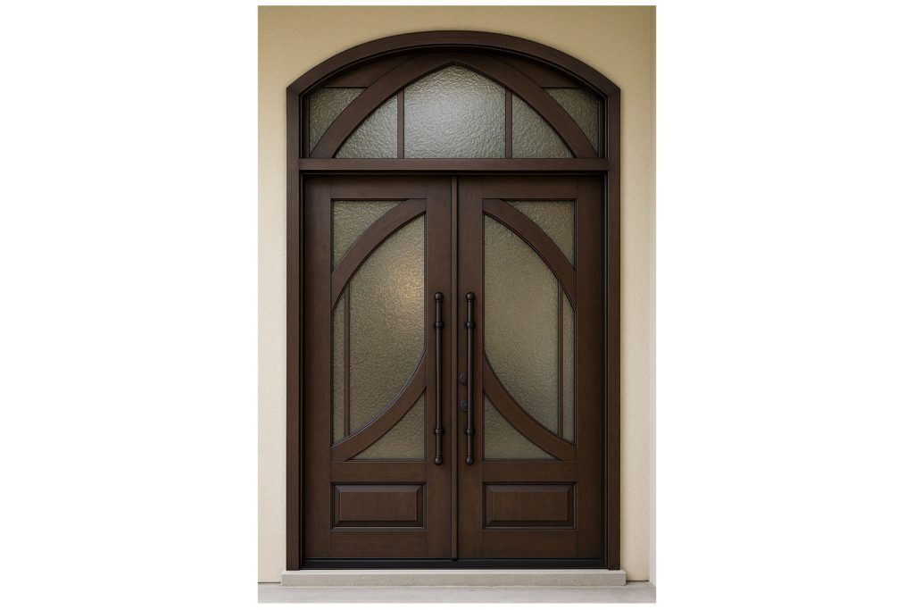 Nova Royal Series Wrought Iron Custom Exterior Door Style 125