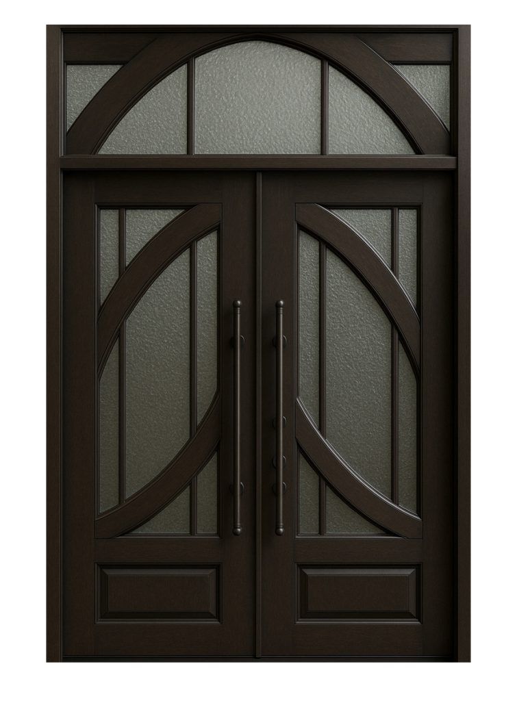Nova Royal Series Wrought Iron Custom Exterior Door Style 126
