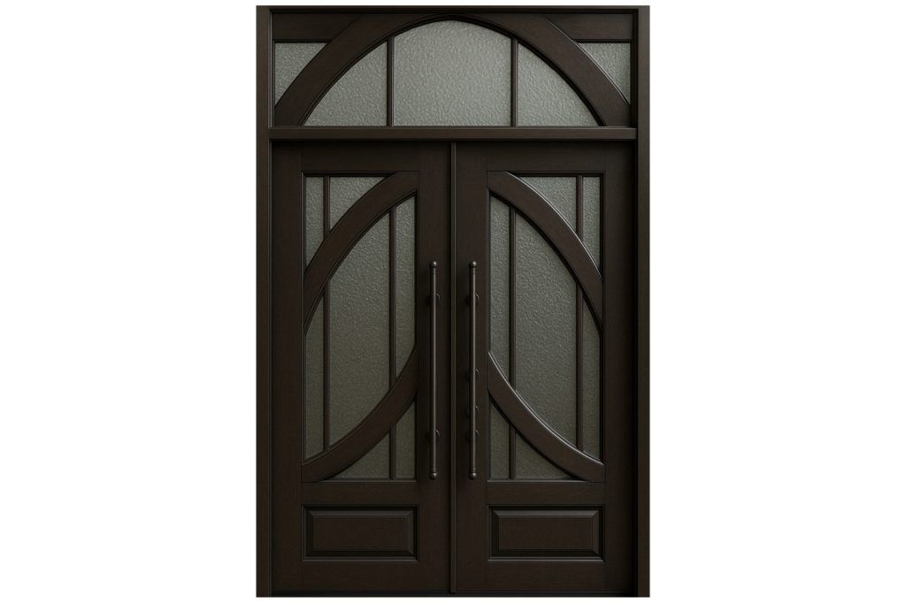 Nova Royal Series Wrought Iron Custom Exterior Door Style 126
