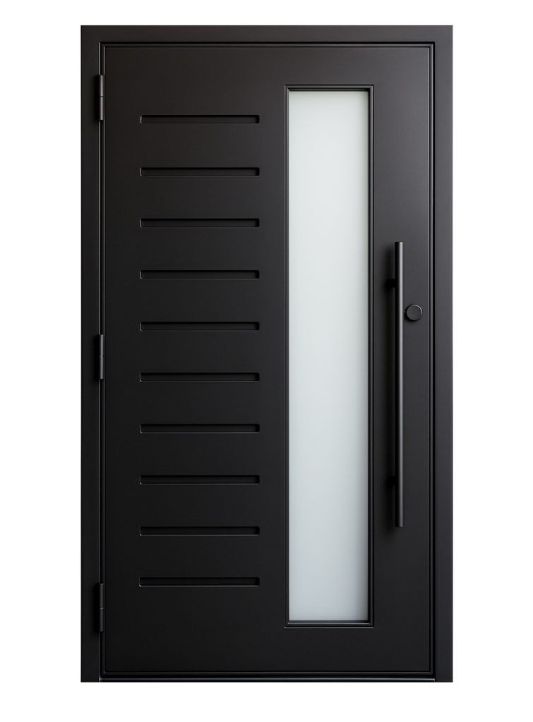 Nova Royal Series Wrought Iron Custom Exterior Door Style 127