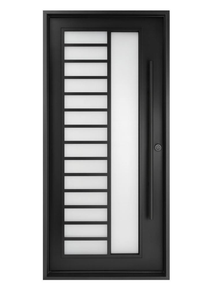 Nova Royal Series Wrought Iron Custom Exterior Door Style 129