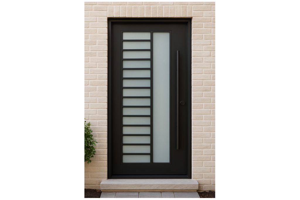 Nova Royal Series Wrought Iron Custom Exterior Door Style 129