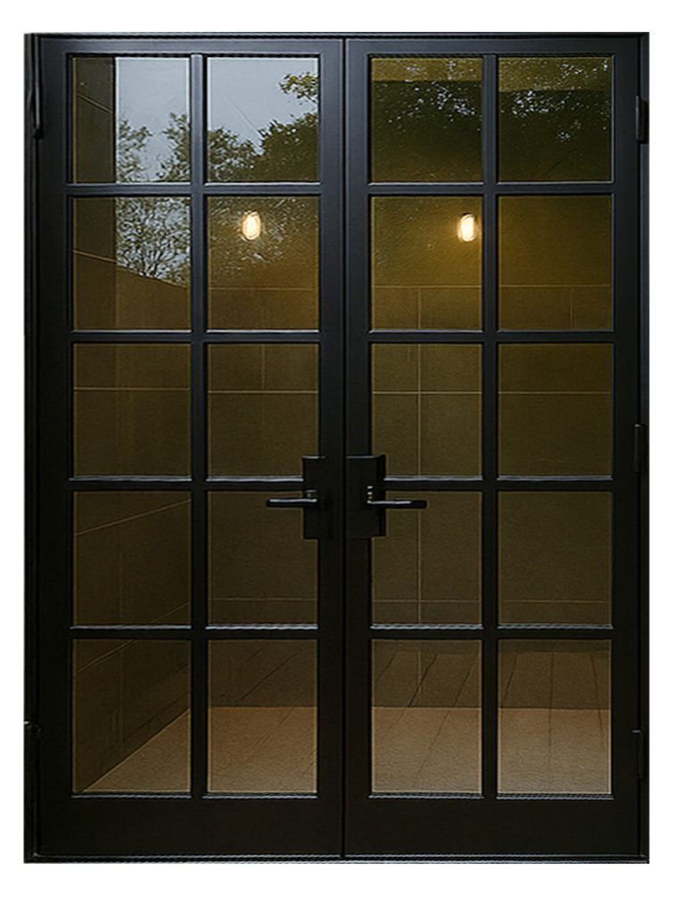 Nova Royal Series Wrought Iron Custom Exterior Door Style 148