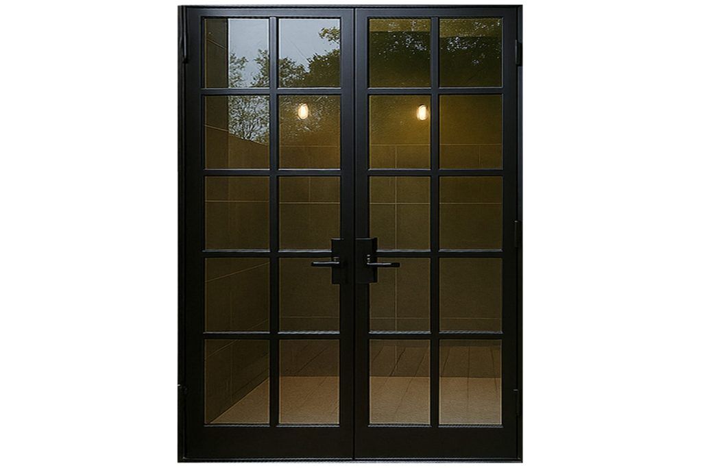 Nova Royal Series Wrought Iron Custom Exterior Door Style 148