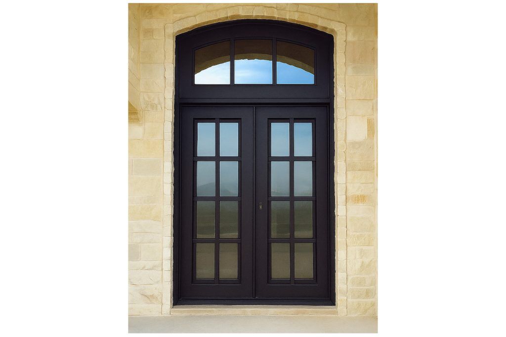 Nova Royal Series Wrought Iron Custom Exterior Door Style 171