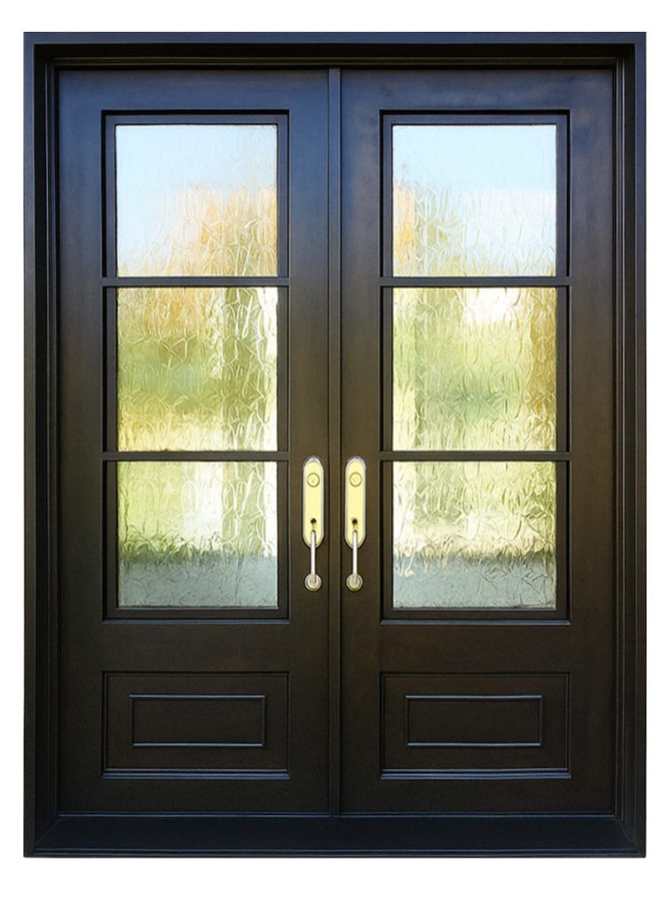 Nova Royal Series Wrought Iron Custom Exterior Door Style 172