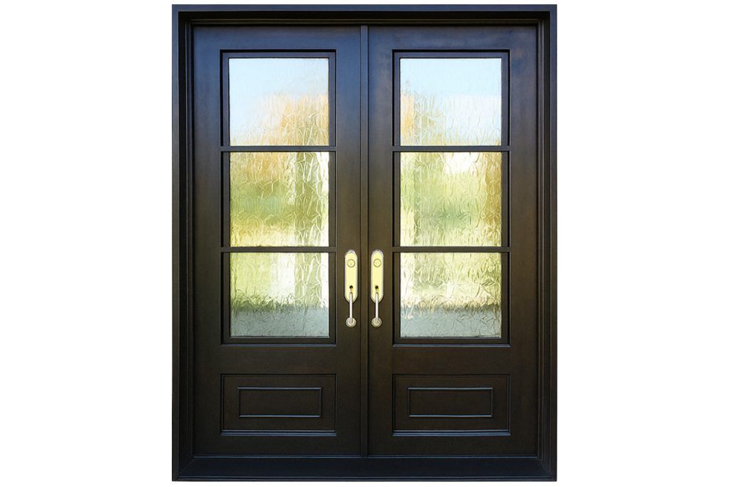 Nova Royal Series Wrought Iron Custom Exterior Door Style 172