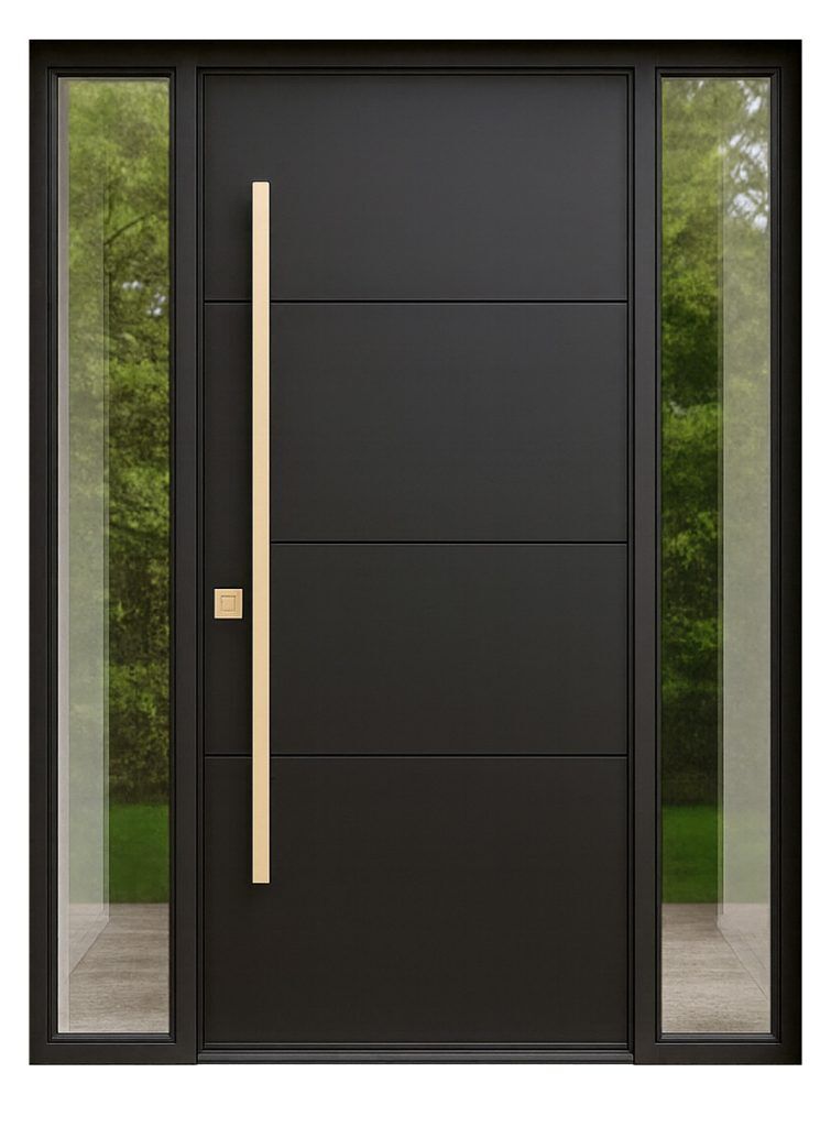 Nova Royal Series Wrought Iron Custom Exterior Door Style 237