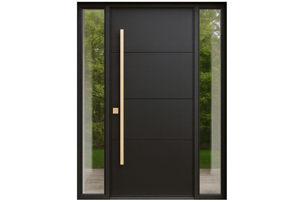 Nova Royal Series Wrought Iron Custom Exterior Door Style 237
