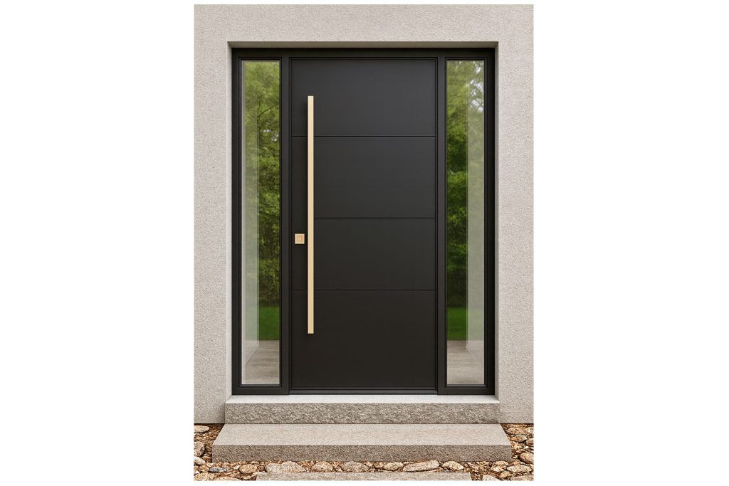 Nova Royal Series Wrought Iron Custom Exterior Door Style 237