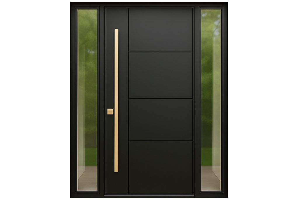 Nova Royal Series Wrought Iron Custom Exterior Door Style 238