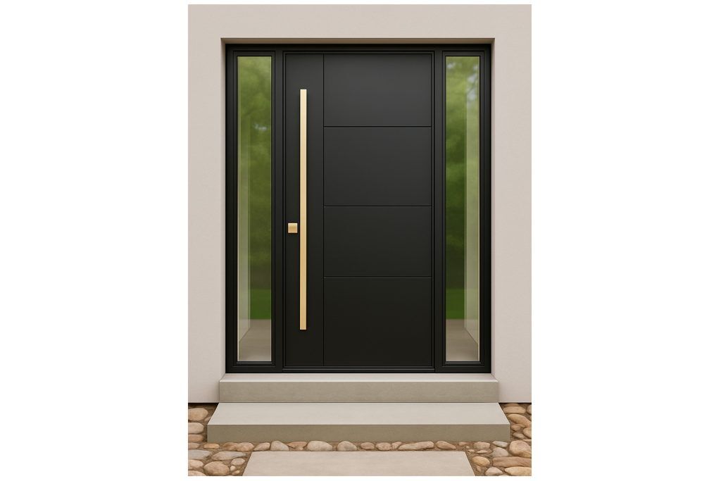 Nova Royal Series Wrought Iron Custom Exterior Door Style 238