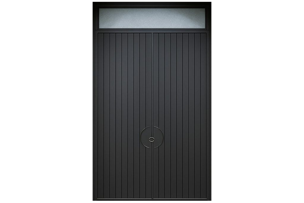 Nova Royal Series Wrought Iron Custom Exterior Door Style 241