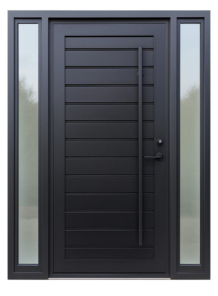 Nova Royal Series Wrought Iron Custom Exterior Door Style 243
