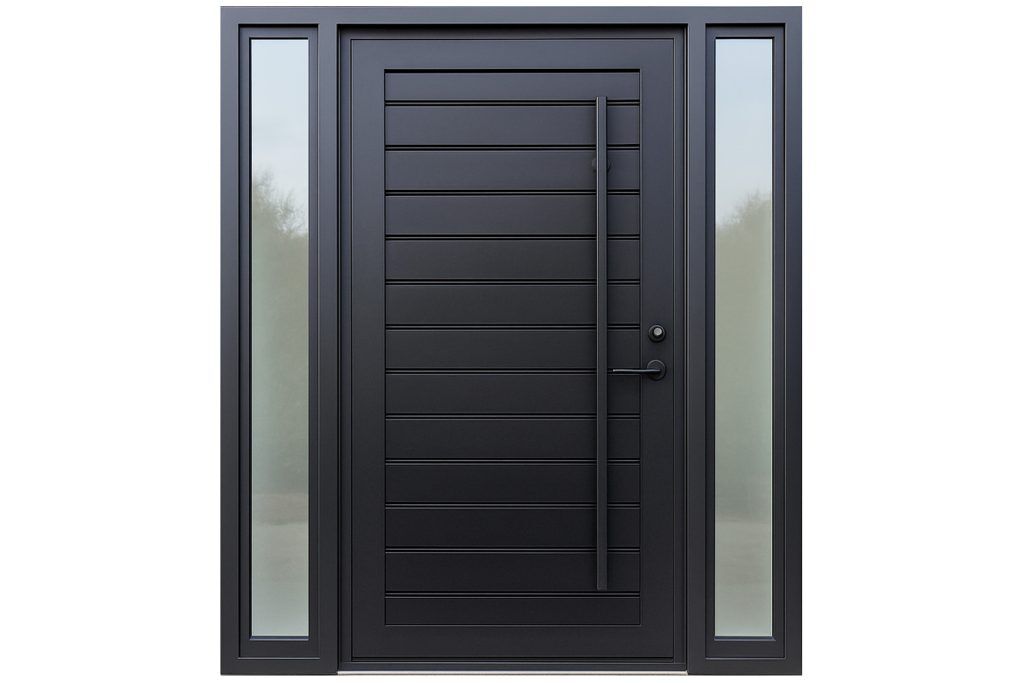Nova Royal Series Wrought Iron Custom Exterior Door Style 243